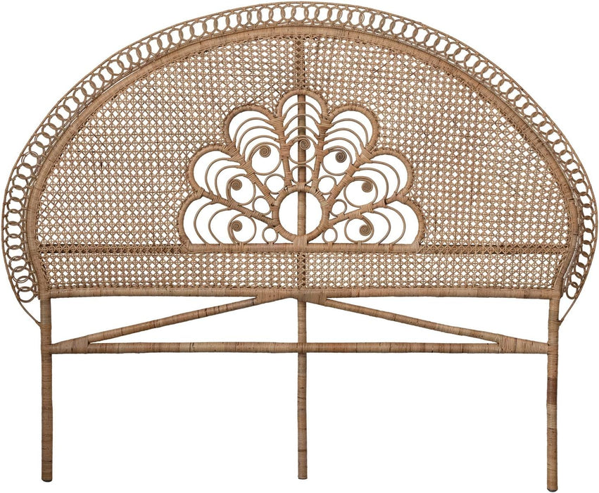 Handmade Rattan King Size Headboard