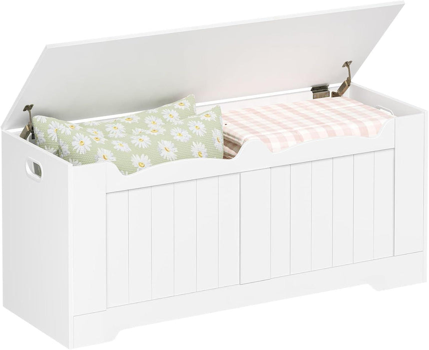 43.3 Inch LiftTop Storage Chest SolidWoodConstruction