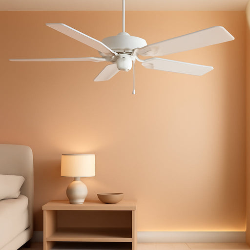 Minka Aire 52 Inch White Quiet Indoor Ceiling Fan