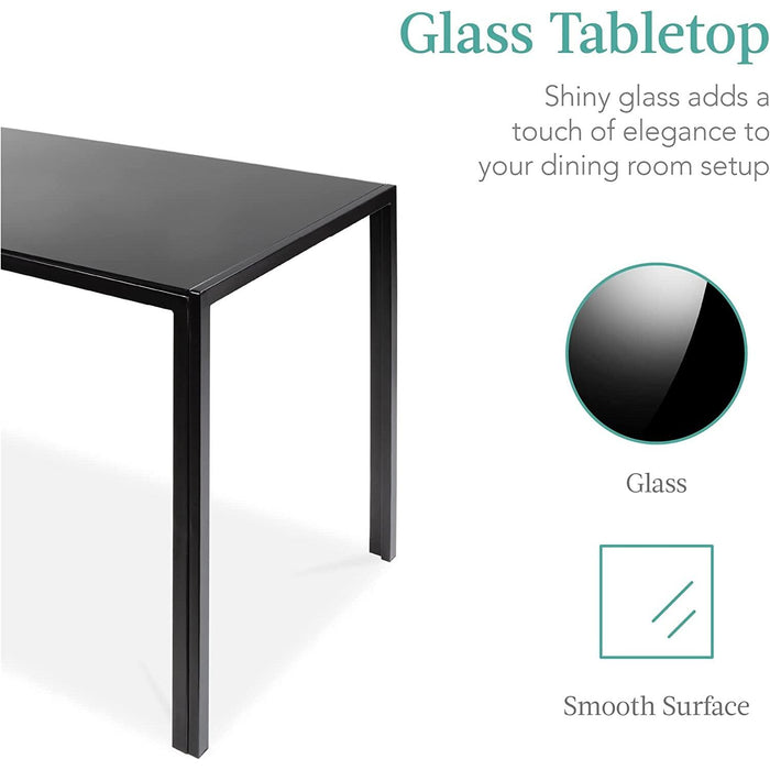 5-Piece Kitchen Dining Table Set for Dining Room