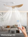 Contemporary 52 Inch Silent Reversible Ceiling Fan