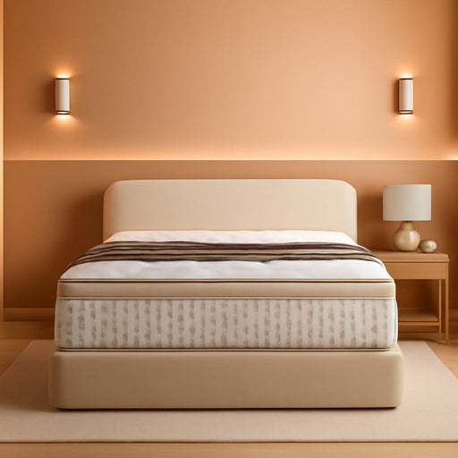 14 Inch King Size Mattress Hybrid King Mattress with Memory Foam & Pocket Coils, Medium Firm, Motion Isolation, Pressure Relief, Certipur-Us (White, King)