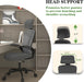 Ergonomic Mesh Office Chair, High Back Computer Desk Chair with Adjustable Lumbar Support & Headrest, Swivel Task Chair with Flip-Up Armrests for Home & Office (English, Dark Grey)