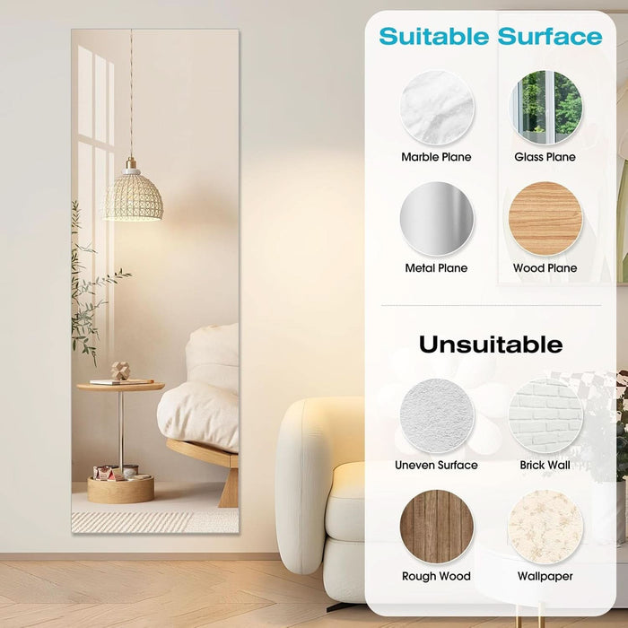 47.25 Inch Full Length CrystalClear Acrylic Mirror