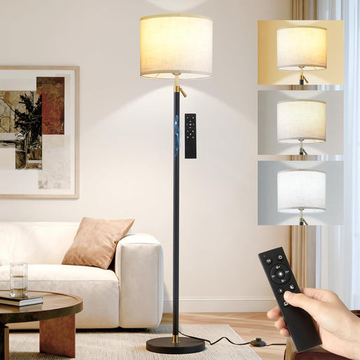 Tall Adjustable Floorstanding Lamp With Dimmable LED