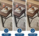 71" Wood Dining Table for 2/4/6/8, Large Rectangular Kitchen Table