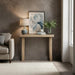 Solid Wood Console Table, 36 Inch, Sofa Table, Narrow Entryway Table for Hallway, behind the Couch, Living Room, Foyer, Easy Assembly, Blonde