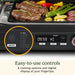 Flavorboost™ 8-In-1 Outdoor Electric BBQ Grill & Portable Smoker, Air Fryer Grill Combo with Smart Probe, Smoke Drawer, 154 Sq. In., Patio & Balcony Grill for Apartments, CEG-1302