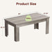 Farmhouse Dining Table, Rustic Rectangle Kitchen Dining Table