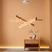 Handcrafted Premium Solid Ash Wood ThreeLight Pendant