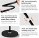 Bright LED Eye-Friendly Floor Lamp with Remote and Touch Dimmer & Adjustable Color Temperature, Smart Gooseneck Standing Light for Living Room,Kids Bedroom, Home Office Desk,Library Study Reading