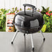 14.5'' Steel Portable Charcoal Grill, Black, New