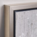 Abstract Wall Art Textured Hand Painted Canvas by Martin Edwards, Champagne Silver Frame, 40" X 30", Sandpath