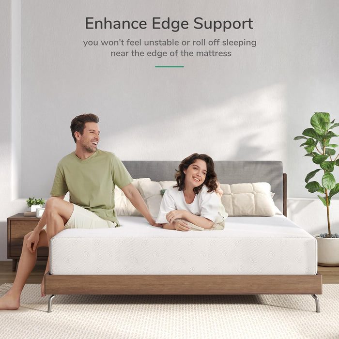 Queen Mattress, 14 Inch Queen Size Memory Foam Mattress with Comfort Foam for Pressure Relief & Cool Fresh Sleep,Removable Washable Cover,Mattresses in a Box, Medium Firm