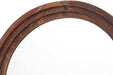 Full Length Mirror, Wood Frame, Standing Mirror, Wall Mirror-Walnut