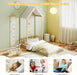 Twin Size Montessori Floor Bed Natural SolidWoodFrame