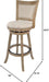 Melrose Barstool, 1 Pack, 29-Inch, 1-Pack, Driftwood Wire-Brush and Ivory
