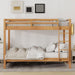 Queen Over Queen SolidWoodConstruction Bunk Bed Ladder