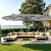 Patio Double-Sided Umbrellas with Base