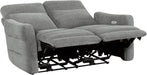 Rainwood Wall-Hugger Power Double Lay Flat Reclining Living Room Set, 3-Piece, Dove Gray