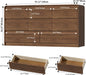 8 Drawer Dresser for Bedroom, 55"Chest of Drawer with Power Outlet