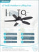 42 Inch Waterproof Outdoor Ceiling Fan Illuminated