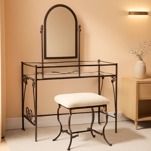 Clarisse Metal Vanity Set (58950MTL-01-KD-U)