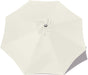 Patio Umbrella 9 Ft Replacement Canopy for 8 Ribs-Creamy White