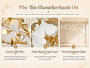 L98.42 Large Modern Chandelier for Dining Room, 20-Light Copper Tree Branch Chandeliers, Ginkgo Leaf Chandeliers, H65 Brass Chandelier for Restaurants, Hotelsand, Clubs, Living Room