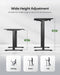Standing Desk Adjustable Height Stand up Home Office Desk,‎ 48X24 Inch Electric Standing Computer Desk, with 4 Memory Presets, Headphone Hook, Cable Organizer, Black