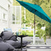9' Outdoor Patio Umbrella, Outdoor Table Umbrella, Yard Umbrella, Market Umbrella with 8 Sturdy Ribs, Push Button Tilt and Crank