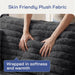 Dark Gray Corduroy Upholstered Loveseat Sofa DeepSeat
