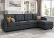 Convertible L-Shaped Sectional Sofa for Small Spaces