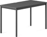 Daily Desk - Functional at Home Office Desk with Effortless Assembly, Timeless Design, Rounded Corners, and Built - In Cable Notch - 48” W X 28.5” H X 24” D - Charcoal Work Table - ShipItFurniture