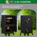 Outdoor Smoker with Double Doors, Vertical Charcoal Smoker, Outdoors Charcoal Barbeque with 2 Detachable Grill Netting Smoking Racks, Suitable for Lawn Picnic, Backyard BBQ, Black