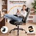 Office Desk Chair, Computer Chair with Inflatable Lumbar Support