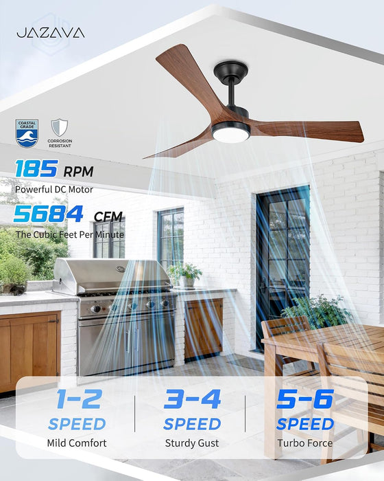 Damp Rated 52 Inch Ceiling Fan Remote Control