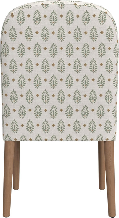 Classic Parsons Dining Chair, Sage Paisley Medallion (Single Pack)