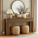 Console Table with 2 Drawers for Entryway, 63 Inches Narrow Long Sofa Table behind Couch with Storage, Farmhouse Accent Entrance Piece for Entry, Living Room, Hallway