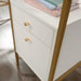 Harper Heights L-Desk, White Finish