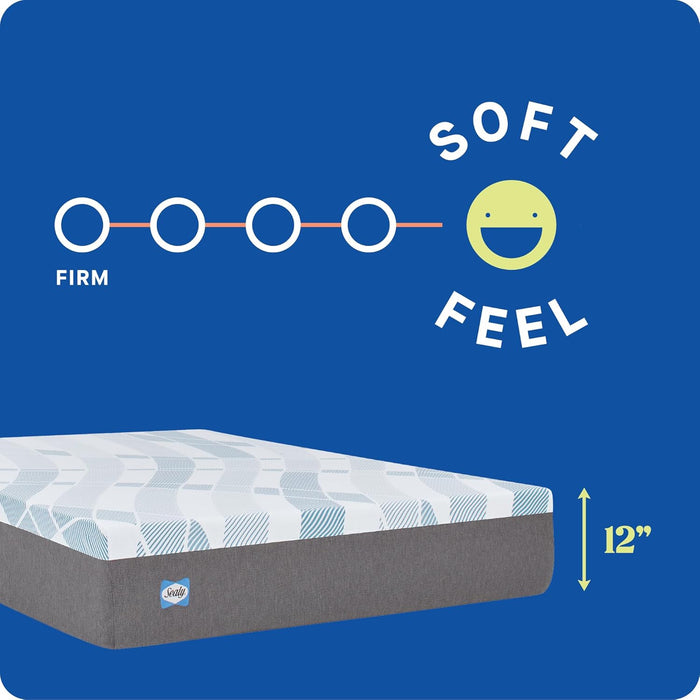 Queen Dreamlife Gel Memory Foam Mattress SurfaceGuard