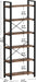 Six Tier Ladder Bookshelf Industrial Style Display