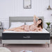 Queen Mattress, 12 Inch Queen Size Mattresses in a Box, Memory Foam Hybrid Mattress with Individual Pocket Spring for Motion Isolation, Pressure Relief, Medium Firm Feel, Certipur-Us