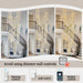 H158 Modern Chandelier 12 Rings Gold Chandelier Lighting Fixture High Ceiling Chandelier Suitable for Living Room Staircase Villa