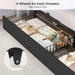 Metal Twin Sturdy Bunk Bed With IntegratedStorageDrawers