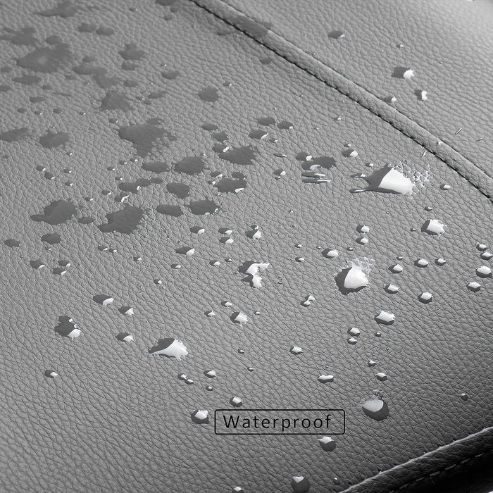 Bar Stools Modern PU Leather, Bar Stools Set of 2 Counter Height, Swivel Barstools with Footrest and L Shape Back, Height Adjustable Modern Bar Chairs for Kitchen, Grey