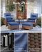 5-Piece Comfort Outdoor Patio Furniture Set with 6" Thick Cushions