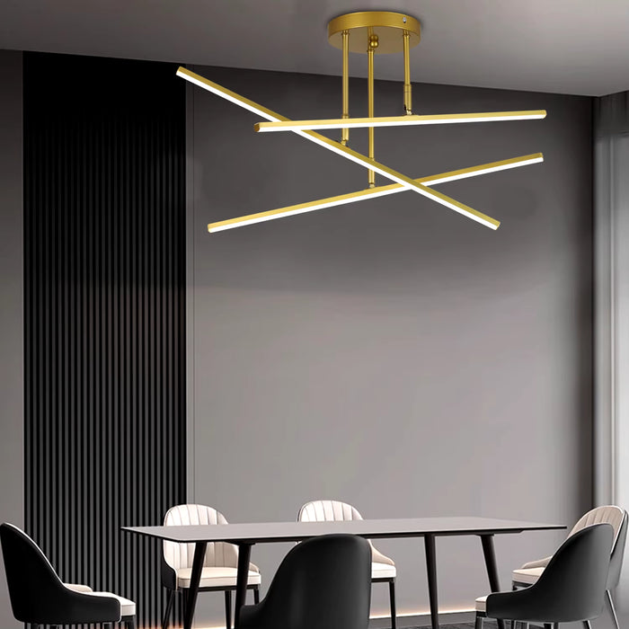 2024 New Ceiling Lamp Nordic Modern LED Lamp Living Room Dining Room Bedroom Lights Ceiling Chandelier