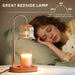 Candle Warmer Lamp with Timer: Adjustable Dimmable Height Adjustable Warming - Flower Shape Wax Lamp Jar Candles No Flame Modern Home Decor Table Lights - Home Living Bedroom