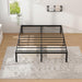 Metal Bed Frame,Queen Size Bed Frame with Storage Space,18 Inch